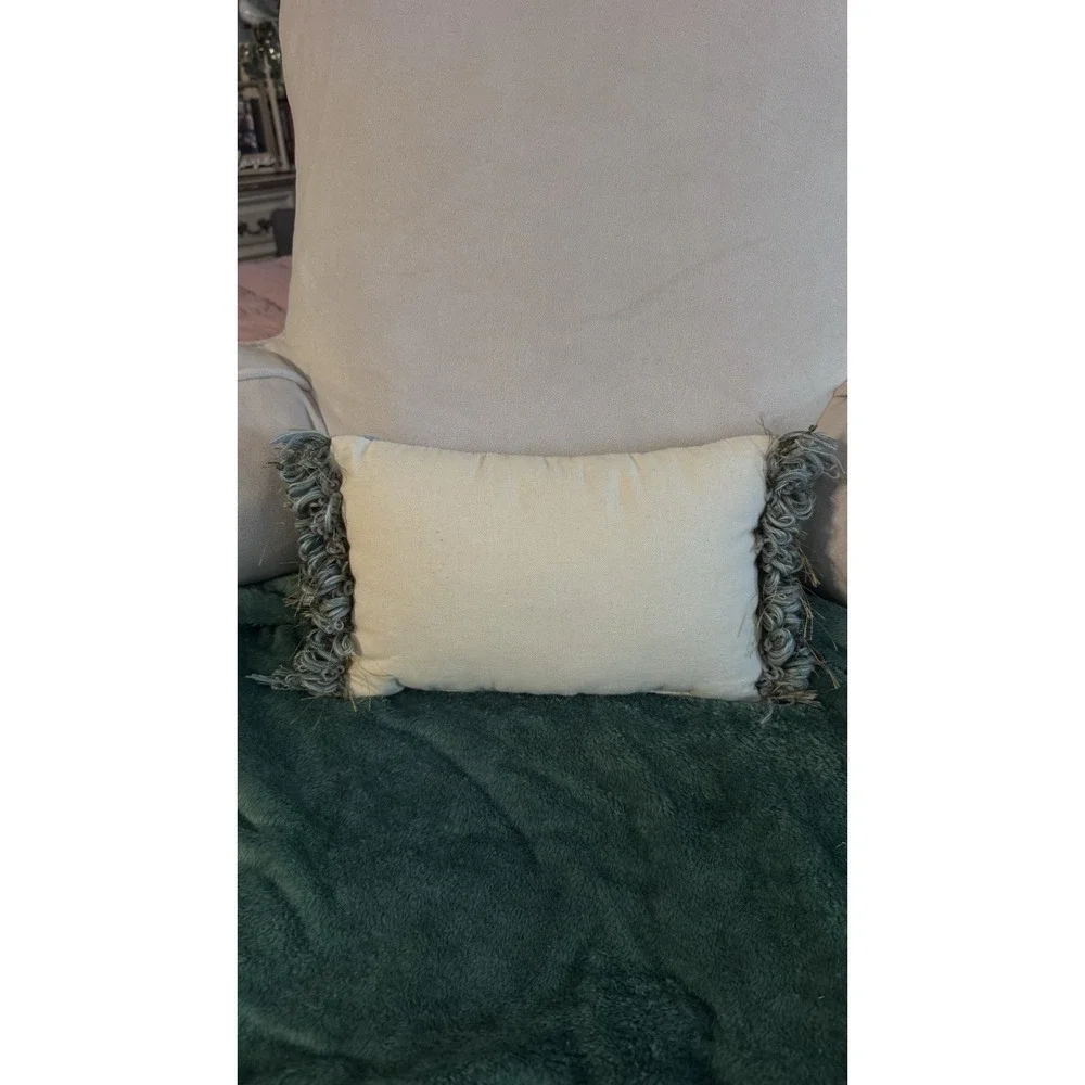 Vtg Friends We'll Be, Friends Forever You And Me Tapestry Pillow 14.5